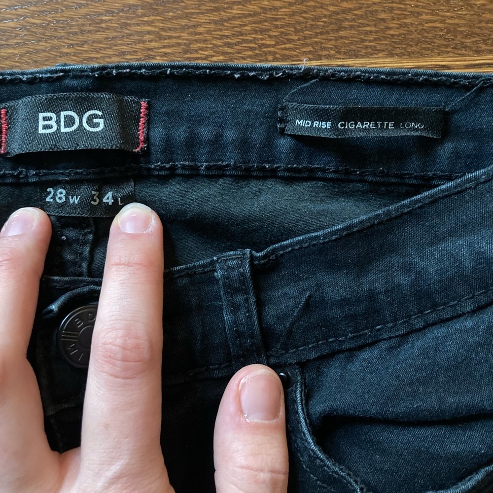 Cigarette black jean